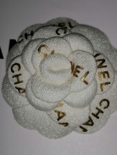 Original Chanel Kamelie/Camelia Wollweiß/Gold Edition 2024 Limitiert! Neu & OVP!