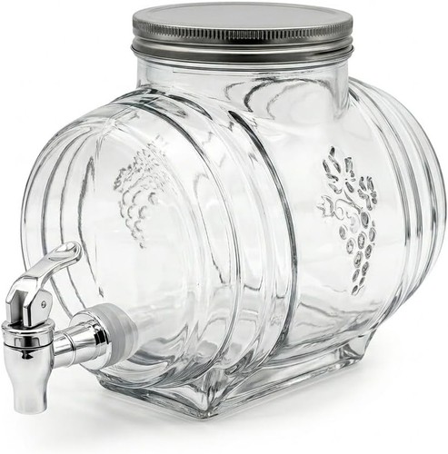 Getränkespender glas mit - glas,