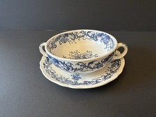 Villeroy Boch Valeria Blau Suppentasse Mit Untertasse 