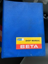 Lancia Beta Shop Manual - 1976