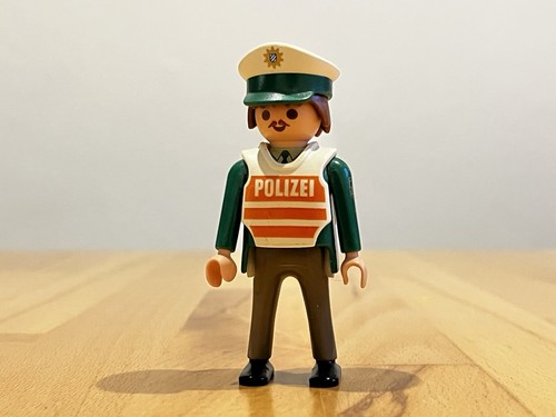 Playmobil polizist warnweste - polizist,
