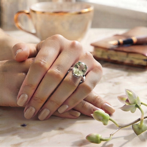 Himalaya quartz ring - ring, mit