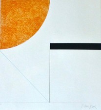 Gottfried Honegger Beton Composition Handsigniert Nummeriert 23/50 Swiss Artist