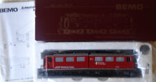 BEMO  1254/125   (Spur H0m)  E - Lok Rhätische Bahn  705 + OVP  - unbenutzt