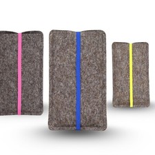 Handytasche aus Wollfilz mit