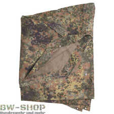 ORIGINAL BUNDESWEHR ZELTPLANE FLECKTARN BW ZELTBAHN ZELT PLANE ARMEE ABDECKPLANE
