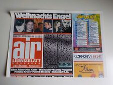 airLEBNISBLATT Club airport Disco Würzburg Dezember 2001 Vintage Techno Electro