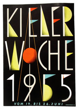 Plakat Poster KIELER WOCHE 19
