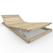 Ergonomischer Holzrahmen Kopf-