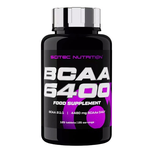 Bcaa 6400 125 tabletten - bcaa,