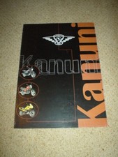 original Kanuni MZ ETZ Seyhan 251 Classic / Meric 301 Prospekt 2001 FUN Tour MuZ