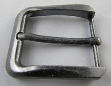 Gürtelschnalle Antik-Silber matt für Gürtelbreite 4 cm (4)