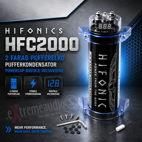 Hifonics hfc2000 farad - hifonics, 2
