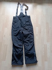 Ski/Schnee-Hose Herren Kurzgröße 25 Schwarz Snowboardhose Winterhose 