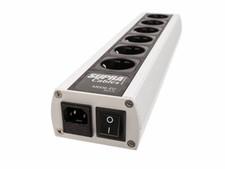 Supra Cables LoRad Netzleiste MD06 EU Switch MK3.1 mit An Aus Schalter