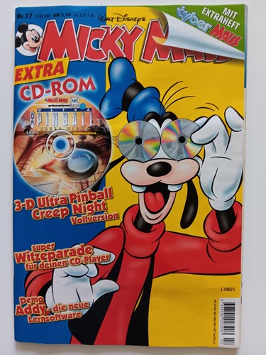 Micky maus 2001 mit - 17, cd-rom