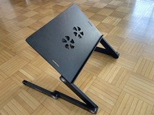 Lavolta Notebook-Laptop-Tablet-Ständer. Vollverstellbar mit 2 Lüftern über USB