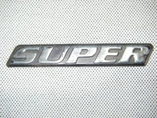 SUPER Emblem Logo auf Seitenteil  PIAGGIO HEXAGON Super GTX  125 180 250