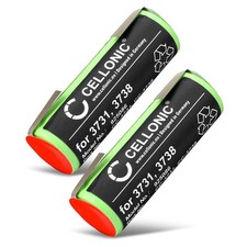 2x Ersatz Akku für Braun