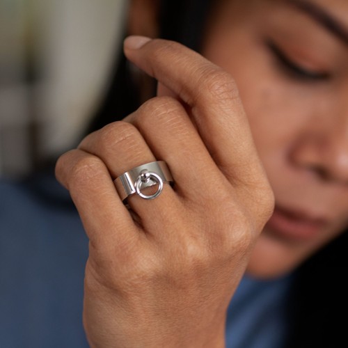 Edelstahl slave ring sklaven - edelstahl,