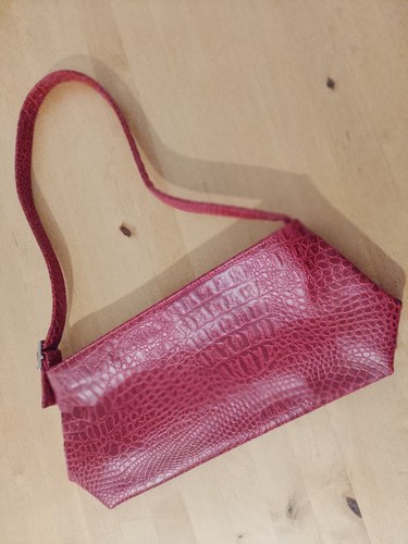 Dunkelrote tasche clutch - tasche/clutch, neu