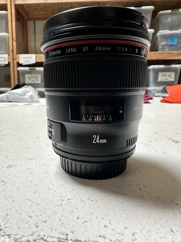 Canon 24mm 4l ii usm - 24mm, f/1.4l