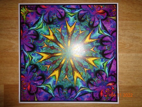Psychedelic art print spirit - art,