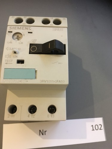Siemens motorschutzschalter - siemens,