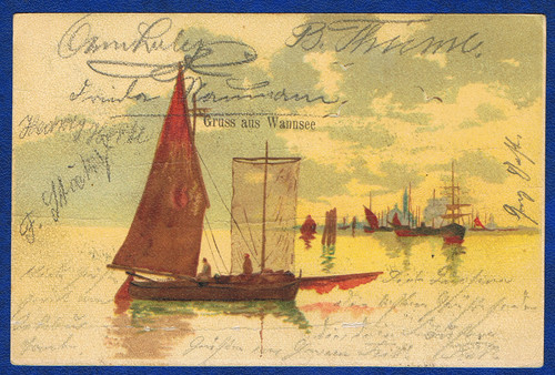 Litho deutschland berlin - litho, ak