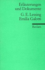 Emilia Galotti. Erläuterungen und Dokumente. von Jan-Dir... | Buch | Zustand gut
