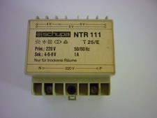 klingeltrafo Schupa NTR 111