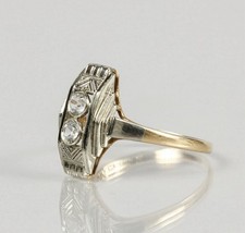 Klassischer Art Deco Ring - 18