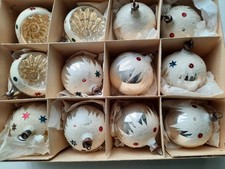 12 Lauscha Weihnachtsschmuck