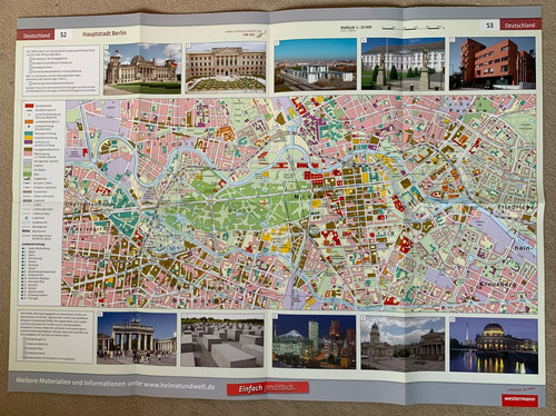 Berlin innenstadt stadtplan - berlin,