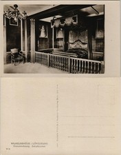 Bad Wilhelmshöhe-Kassel Cassel Damenwohnung Schlafzimmer Löwenburg  1920