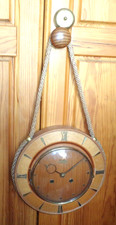 Ältere Wanduhr Zentra Schwebeanker 50er 60er Jahre defekt zum Restaurieren