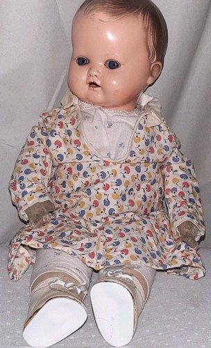 Alte zelluloidkopf baby puppe - alte,