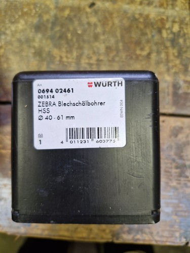 Würth zebra blechschälbohrer - zebra,
