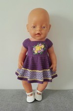 Puppen Kleider für Babypuppen 40-43cm wie z. B. Baby Born, UNIKATE, HANDMADE 