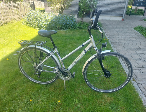 Winora city bike silber unisex - bike,