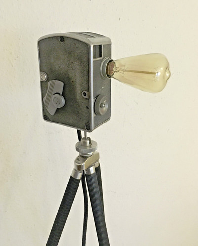 Vintage kameraleuchte - vintage,