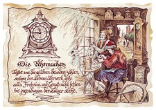 Berufsbild Zunftbild Geschenk