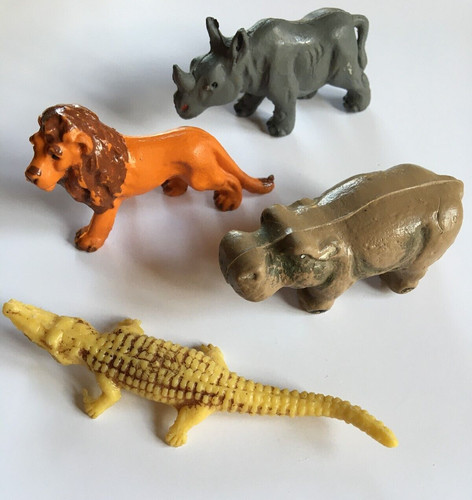 Tierfiguren 1960er - ✨, 4x
