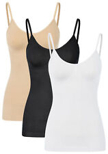 1 - 3 Damen Shapewear Hemdchen figurformend Unterhemd BH Hemdchen T Wäschebeutel