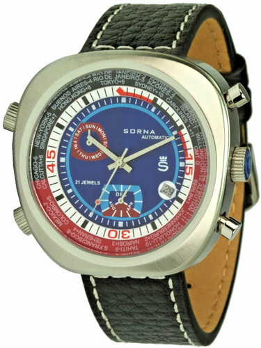 Sorna bullhead blau herrenuhr - bullhead,