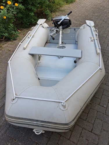 Schlauchboot mit motor - motor, honda