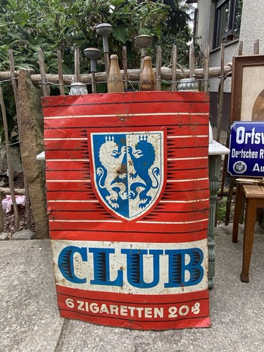 Antikes schild club - schild, 6
