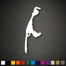 17004 Insel Sylt Aufkleber