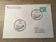 000149 DDR Umschlag Berlin Modellbahn Hobby Ausstellung, Motiv S-Bahn 1985