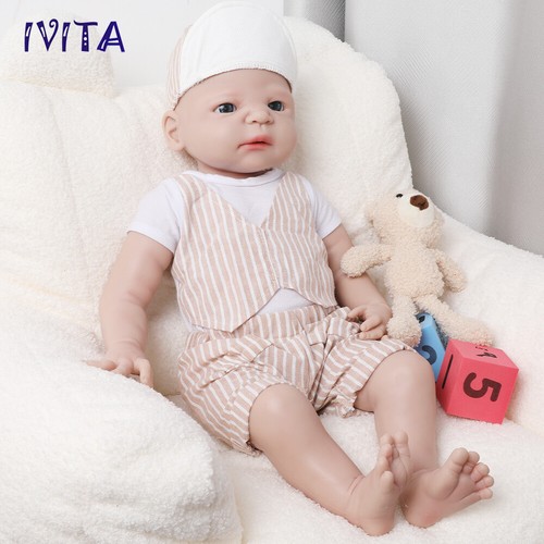Ivita 54cm vollsilikon - 54cm, reborn